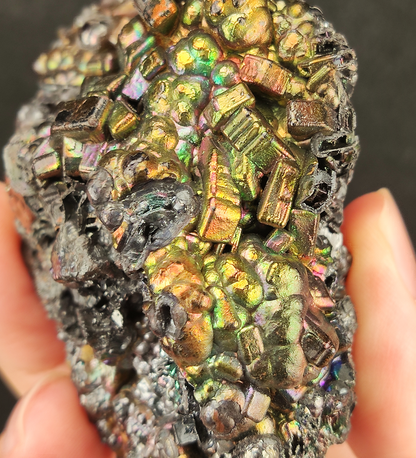Collection Grade "Ultimate Gold" Calcite | Gold-Silver-Green Spectrum | Rare Extinct Ore | Corporate Wealth Anchor | Natural Malaysian Leklai
