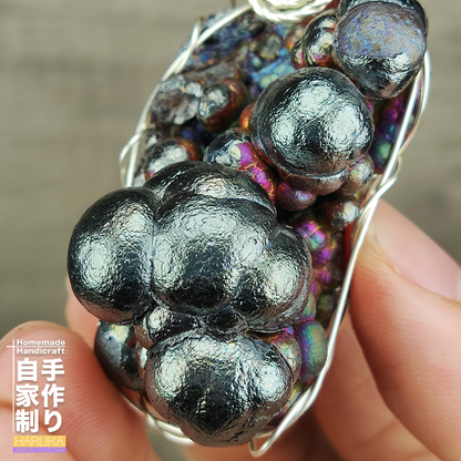 Aged Buddha Bead Leklai Pendant | Heavyweight Pink & Silver Core | Mentor Attraction & Wealth Protection | Malaysia Natural Leklai