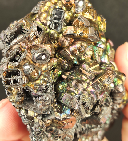 Collection Grade "Ultimate Gold" Calcite | Gold-Silver-Green Spectrum | Rare Extinct Ore | Corporate Wealth Anchor | Natural Malaysian Leklai
