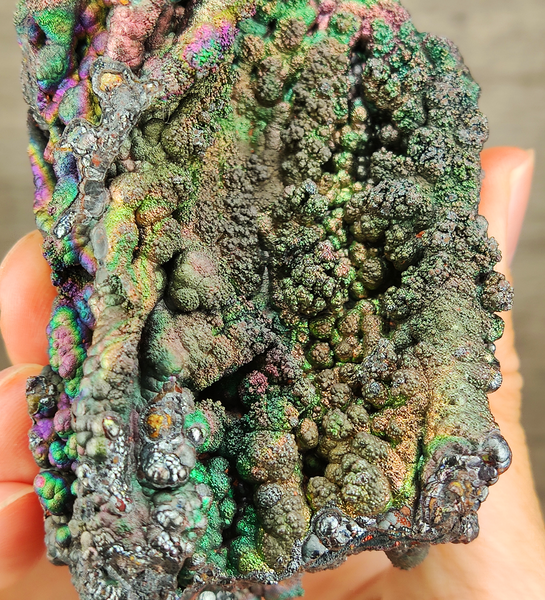 | Top premium rare Iridescent Goethite, Turgite, Hematite, Iridescent | COLOUR: gold, Green | 100% natural color |