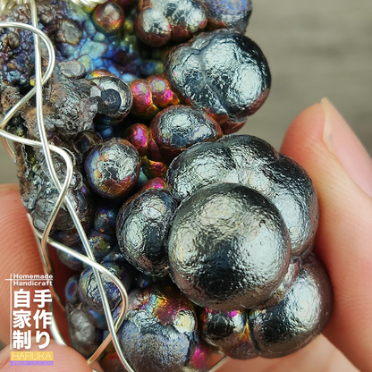 Aged Buddha Bead Leklai Pendant | Heavyweight Pink & Silver Core | Mentor Attraction & Wealth Protection | Malaysia Natural Leklai