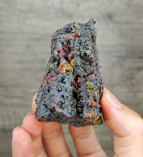 | Top premium rare Iridescent Goethite, Turgite, Hematite, Iridescent | COLOUR: Blue| 100% natural color |