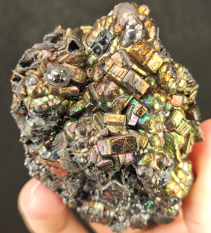 Collection Grade "Ultimate Gold" Calcite | Gold-Silver-Green Spectrum | Rare Extinct Ore | Corporate Wealth Anchor | Natural Malaysian Leklai