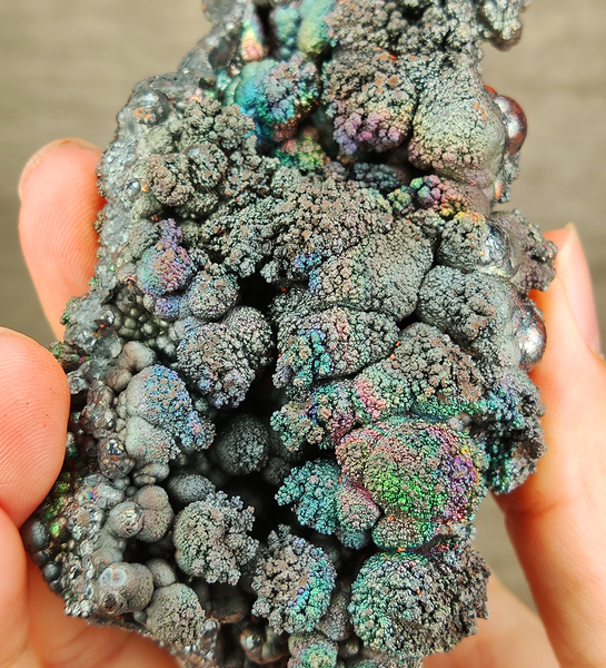 | Top premium rare Iridescent Goethite, Turgite, Hematite, Iridescent | COLOUR: gold, Green | 100% natural color |