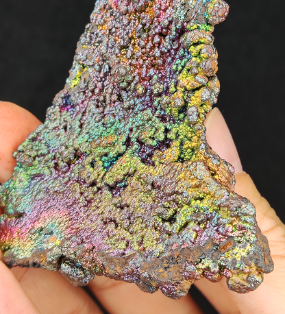 Double-Sided Collection Grade Gold-Green | Pink-Gold-Green-Blue Rainbow Slab | Business Expansion & Spiritual Recovery Strategic Execution | Natural Malaysian Leklai Living Stone