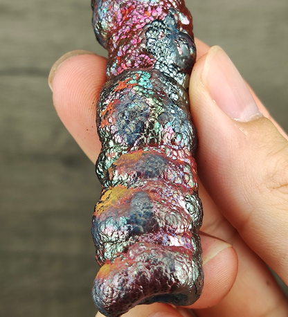 [The Scepter of Harmony] 7.6CM Top Haruka Giant Buddha Pillar Leklai | Rare Pink & Silver | Strongest Directional Energy | Anti-Villain & Noble Connection Anchor