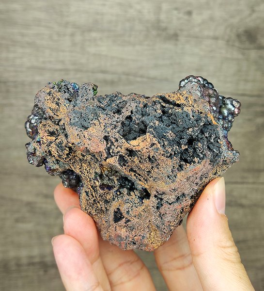 | Top premium rare Iridescent Goethite, Turgite, Hematite, Iridescent | COLOUR: Silver, Pink| 100% natural color |