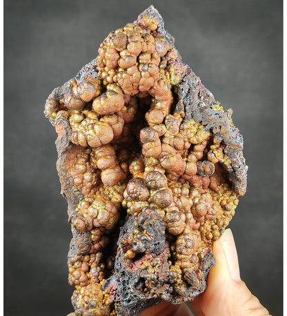 [Grand Legacy] 10CM Premium Vintage Gold Rainbow Gallstone Leklai | Wealth Manifestation & Ancient Protection | Core Energy Anchor | Executive Success Stone