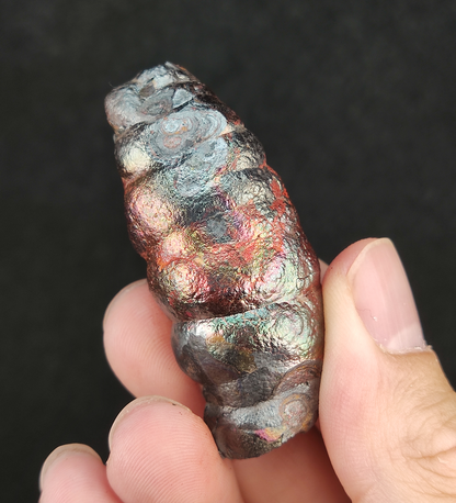Haruka Buddha Pillar | Bling Bling Orange Series | Strategic Breakthrough & Authority Shield | Natural Malaysian Leklai | 5cm Specimen