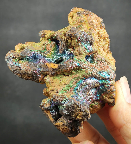 | Top premium rare Iridescent Goethite, Turgite, Hematite, Iridescent | COLOUR: Gold, Blue, Green, Pink | 100% natural color |