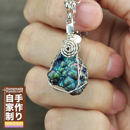【智慧生機】頂級亞嚕家老料大佛珠吊墜｜綠藍雙色覺醒：核心膽料集能、大佛級強大氣場、事業開拓、冷靜決策提升、隨身精緻靈石護身符