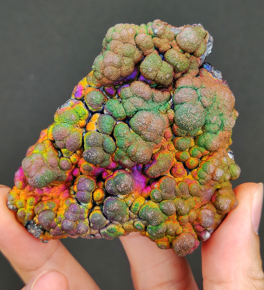 | Top premium rare Iridescent Goethite, Turgite, Hematite, Iridescent | COLOUR: orange, Green, Pink | 100% natural color |