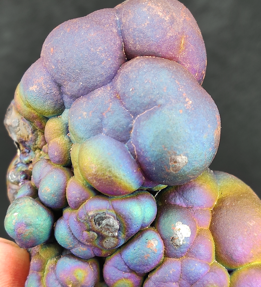 | Top premium rare Iridescent Goethite, Turgite, Hematite, Iridescent | COLOUR: Blue, Green, Pink| 100% natural color |