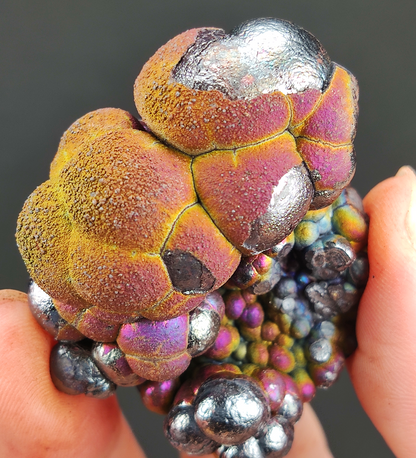 Top Grade Buddha Ball | Red-Silver Manifestation | Action Potential and Absolute Defense Shield of the Universal Heart