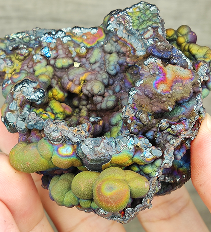 "HARUKA Giant Buddha Bead" Quad-Color Specimen | Green x Gold x Blue x Silver | Elite Old Core Material | Universal Frequency & Wealth Anchor | Natural Malaysian Leklai