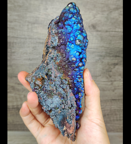 | Top premium rare Iridescent Goethite, Turgite, Hematite, Iridescent | COLOUR: Blue, Purple, Silver| 100% natural color |