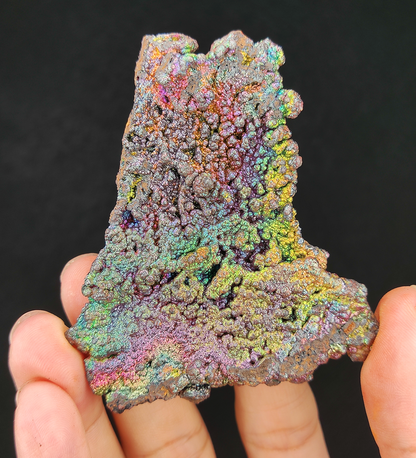 Double-Sided Collection Grade Gold-Green | Pink-Gold-Green-Blue Rainbow Slab | Business Expansion & Spiritual Recovery Strategic Execution | Natural Malaysian Leklai Living Stone