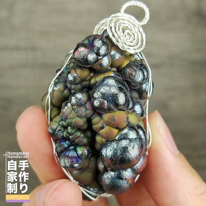 Premium Green & Silver Leklai Pendant | 5.2cm Heavyweight Core | Career Vitality & Shielding | Malaysia Natural Leklai