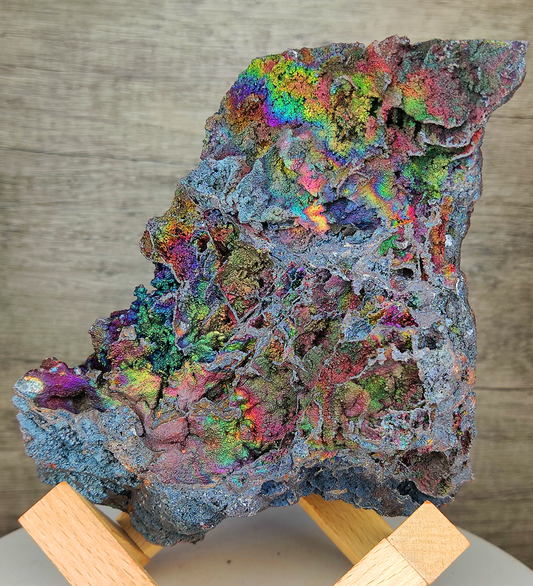 | Top premium rare Iridescent Goethite, Turgite, Hematite, Iridescent | COLOUR: Blue, Purple, Pink, Green| 100% natural color |
