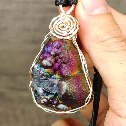 Big Buddha Gallstone Core Leklai Pendant | Premium Aged Pink & Purple | Supreme Wisdom, Charisma & Protection