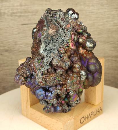 "Collector's Grade" Giant Bodhi Bead | Rare Blue, Purple &amp; Pink Manifestation | Protection, Wealth Magnet &amp; Aura Detox | Malaysia Natural Leklai