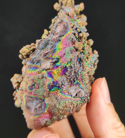 Collection Grade Gold-Green Dragon Skin Leklai (Golden Tempura) | Business Expansion & Spiritual Recovery Strategic Execution | Natural Malaysian Leklai Living Stone