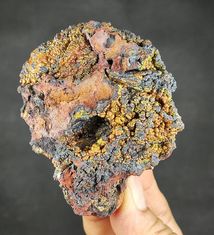 | Top premium rare Iridescent Goethite, Turgite, Hematite, Iridescent | COLOUR: Gold | 100% natural color |
