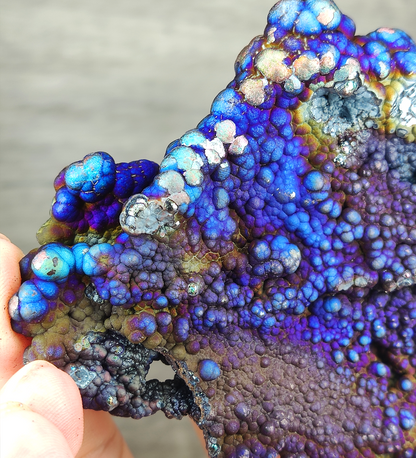 | Top premium rare Iridescent Goethite, Turgite, Hematite, Iridescent | COLOUR: Blue | 100% natural color |