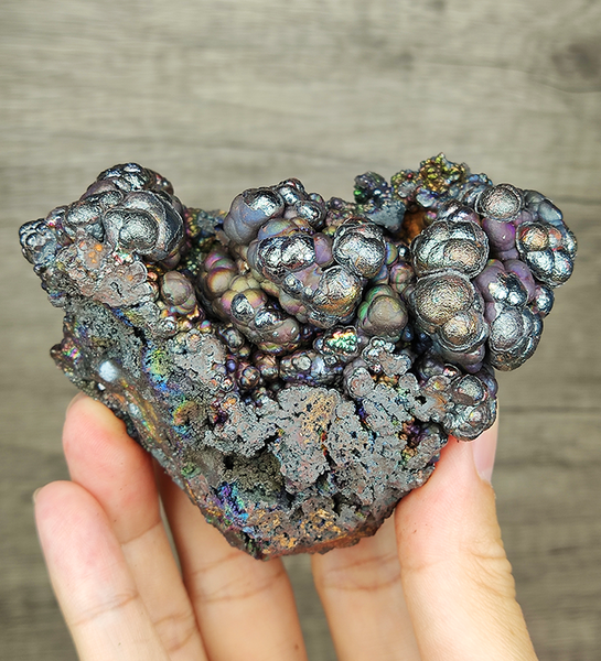 | Top premium rare Iridescent Goethite, Turgite, Hematite, Iridescent | COLOUR: Silver, Pink| 100% natural color |