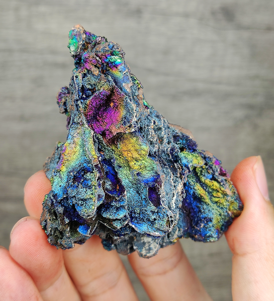 | Top premium rare Iridescent Goethite, Turgite, Hematite, Iridescent | COLOUR: Gold, Blue, Purple | 100% natural color |