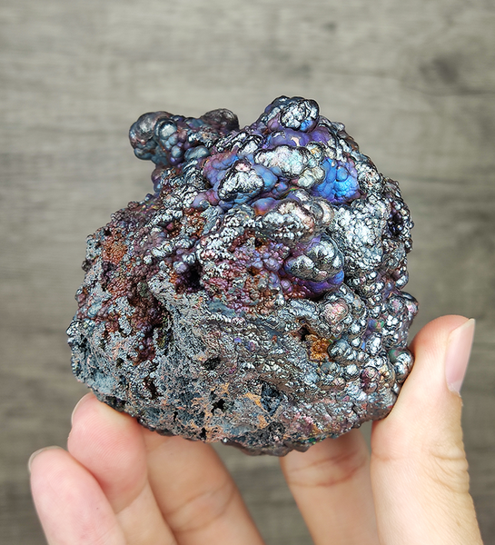 | Top premium rare Iridescent Goethite, Turgite, Hematite, Iridescent | COLOUR: Green, Blue, Silver | 100% natural color |