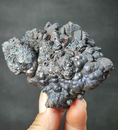 Top Grade Black Calcite Dan Leklai | Concentrated Core Power - Stone of Wealth Stability