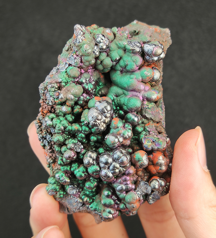 | Top premium rare Iridescent Goethite, Turgite, Hematite, Iridescent | COLOUR: silver, purple, blue, green | 100% natural color |