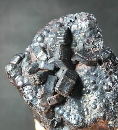 Top Grade Black Square Calcite Dan Leklai | Concentrated Core Power - Stone of Wealth and Authority