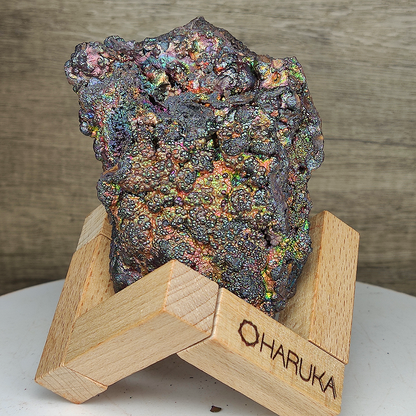 Rainbow Leklai Gallstone Core | Gold & Pink Radiance | Abundance Manifestation & Harmonic Connection