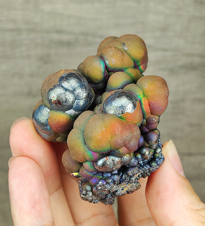 "HARUKA Giant Buddha Bead" Brown Specimen | Brown x Green x Silver Spectrum | Elite Old Core Material | Foundation Stability & Wealth Shield | Natural Malaysian Leklai