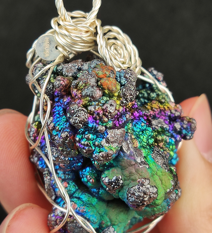 Collector Grade "Bodhi Bead" Heavyweight Green Burst Pendant | Quad-Color Spectrum: Green-Silver-Purple-Gold | Elite Core Material | Universal Career & Wealth Anchor | Natural Malaysian Leklai