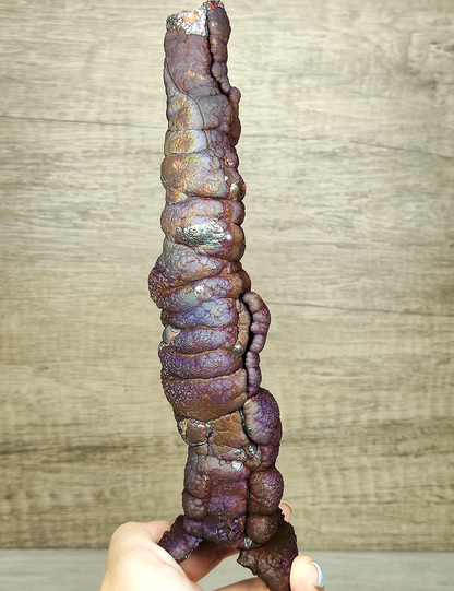 [Collector's Grade] Ancient Buddha Leklai Pillar 19cm | Robust Gallstone Core | Sacred Purple Radiance | Supreme Shield & Abundance