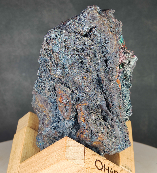 | Top premium rare Iridescent Goethite, Turgite, Hematite, Iridescent | COLOUR: Purple, pink, green with Orange Quartz,Crystal | 100% natural color |