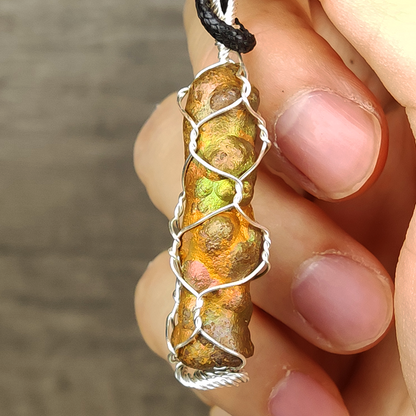 Top Golden Pillar Core Leklai Pendant | Pure Gold Luster | Supreme Shield Against Negativity & Wealth Manifestation