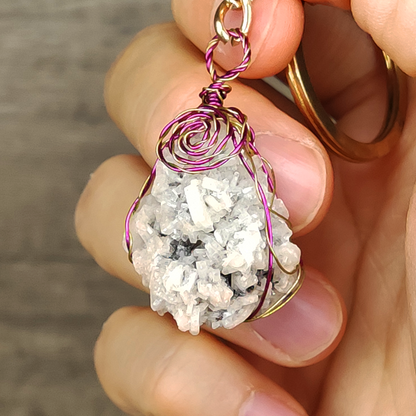 Fine Tooth Crystal Leklai Pendant | Stardust Shimmer Bling Bling | Pure Purification & Balanced Aura