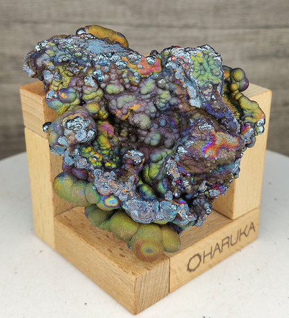 "HARUKA Giant Buddha Bead" Quad-Color Specimen | Green x Gold x Blue x Silver | Elite Old Core Material | Universal Frequency & Wealth Anchor | Natural Malaysian Leklai