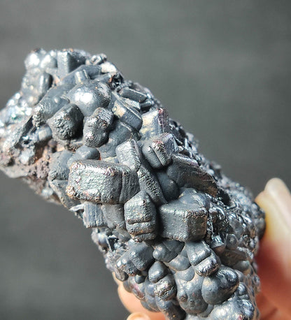 Top Grade Black Calcite Dan Leklai | Concentrated Core Power - Stone of Wealth Stability