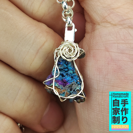 Top Grade Silver Series | Elegant Aqua Blue Leklai Pendant | Healing Resonance of the Universal Heart