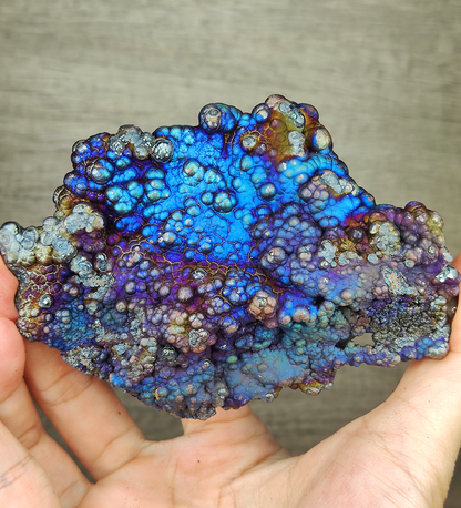 | Top premium rare Iridescent Goethite, Turgite, Hematite, Iridescent | COLOUR: Blue | 100% natural color |