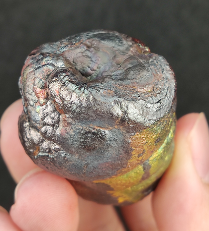 Malaysian Leklai Goethite Pillar | Bling Sparkle Surface | Thick & Solid 5.4cm | Heavyweight Wealth Attraction & Absolute Defense Energy Stone