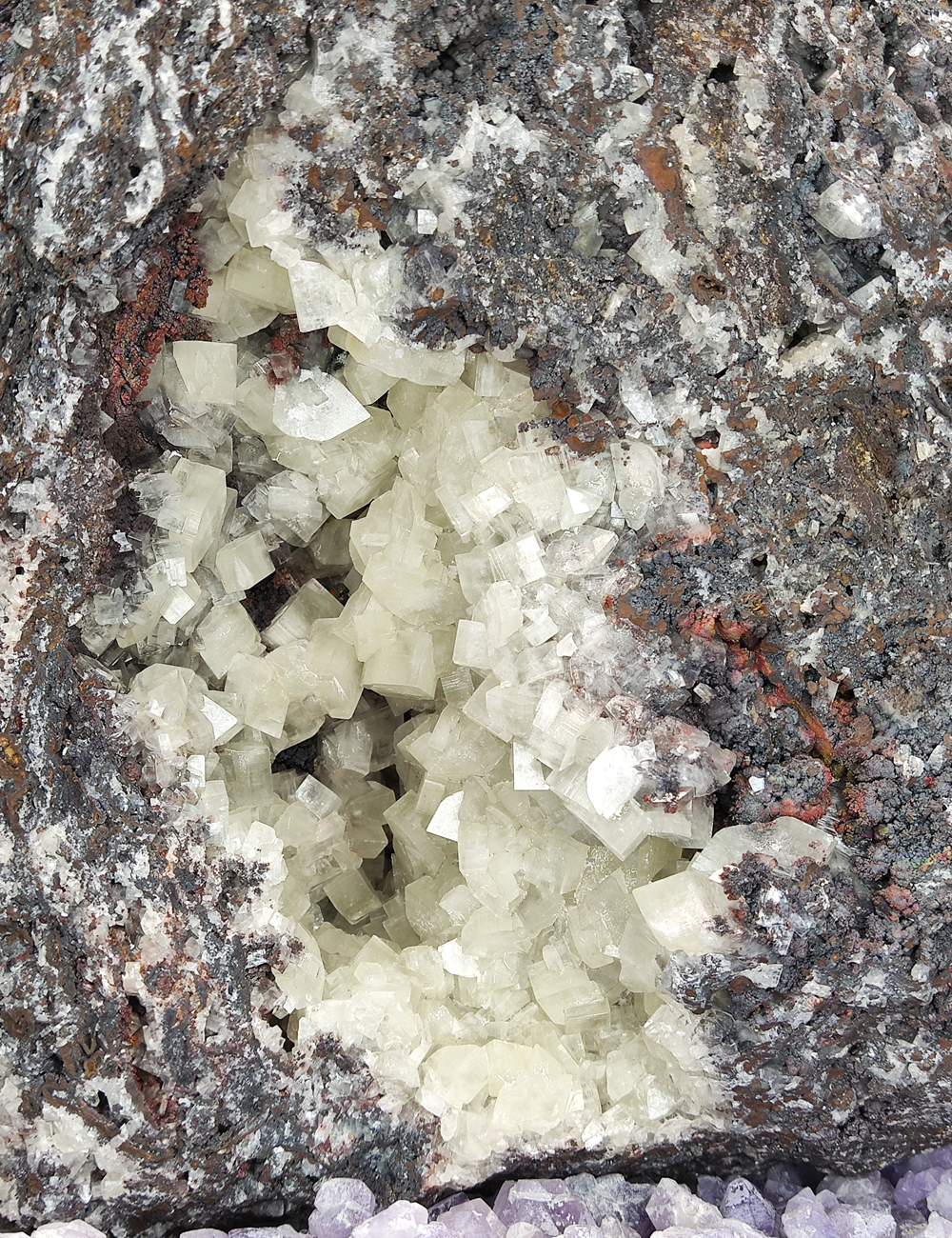 | 19KG | Top premium rare Iridescent Goethite, Turgite, Hematite, Iridescent | COLOUR: Goethite with White Quartz,Crystal | 100% natural color |