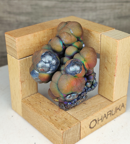 "HARUKA Giant Buddha Bead" Brown Specimen | Brown x Green x Silver Spectrum | Elite Old Core Material | Foundation Stability & Wealth Shield | Natural Malaysian Leklai