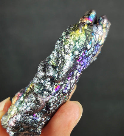 Top Grade Silver Series | Wealth-Eye Penguin Formation Rainbow Leklai | Abundance of the Universal Heart