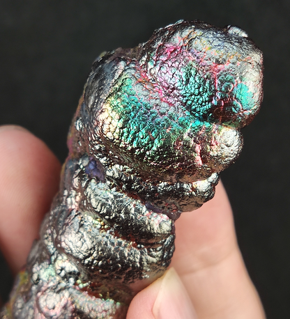 Premium Malaysia Natural Leklai Pillar 8cm | Bling Bling Aurora Luster | Directional Wealth Manifestation | Brand Defense & Energy Anchor